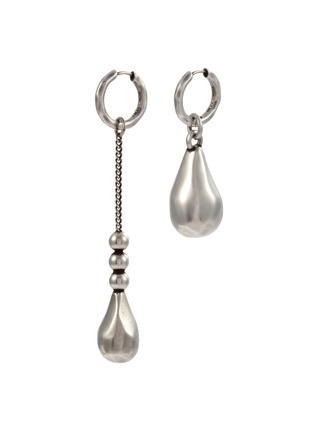 首图 - 点击放大 - ANN DEMEULEMEESTER - Nais Silver Pearl Drop Earrings