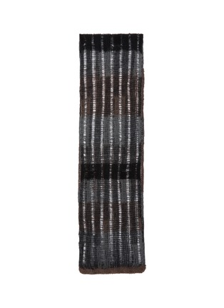首图 - 点击放大 - ANN DEMEULEMEESTER - Kaja Ajour Knit Scarf