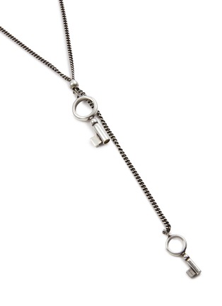 细节 - 点击放大 - ANN DEMEULEMEESTER - Pama Keys Silver Necklace