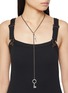 正面 -点击放大 - ANN DEMEULEMEESTER - Pama Keys Silver Necklace