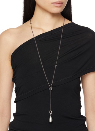 正面 -点击放大 - ANN DEMEULEMEESTER - Tinne Silver Pearl Necklace
