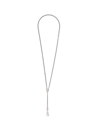首图 - 点击放大 - ANN DEMEULEMEESTER - Tinne Silver Pearl Necklace