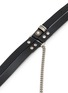 细节 - 点击放大 - ANN DEMEULEMEESTER - Reka Double Strap Stud Oily Calf Leather Belt