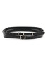 首图 - 点击放大 首图 - 点击放大 - ANN DEMEULEMEESTER - Reka Double Strap Stud Oily Calf Leather Belt