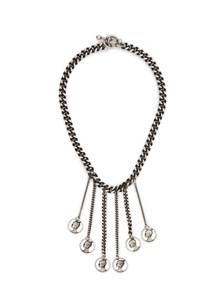 首图 - 点击放大 - ANN DEMEULEMEESTER - Tala Coin Signet Silver Necklace