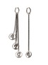 首图 - 点击放大 - ANN DEMEULEMEESTER - Ebby Coin Signet Silver Earrings