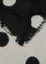 细节 - 点击放大 - YS ACCESSORIES - Reversible Polka Dot Wool Scarf
