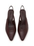 细节 - 点击放大 - EQUIL - Alexandria 50 Leather Slingback Pumps