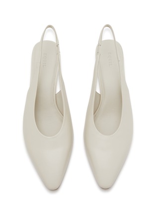 细节 - 点击放大 - EQUIL - Alexandria 50 Leather Slingback Pumps