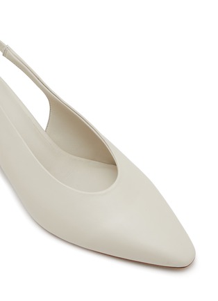 细节 - 点击放大 - EQUIL - Alexandria 50 Leather Slingback Pumps