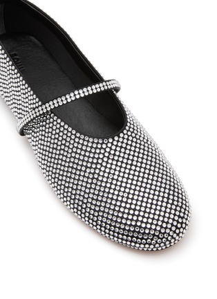 细节 - 点击放大 - EQUIL - Vienna Satin Rhinestone Mary Jane Flats
