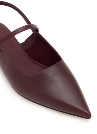 细节 - 点击放大 - EQUIL - Glasgow Single Band Leather Slingback Flats