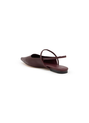  - EQUIL - Glasgow Single Band Leather Slingback Flats