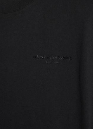  - ALEXANDERWANG - LOGO 刺绣纯棉 T 恤