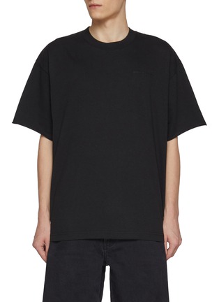 首图 - 点击放大 - ALEXANDERWANG - LOGO 刺绣纯棉 T 恤
