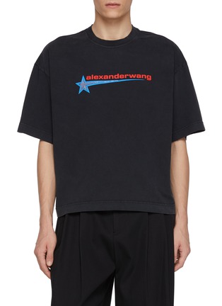 首图 - 点击放大 - ALEXANDERWANG - LOGO 印花 T 恤