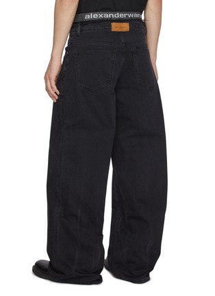 背面 - 点击放大 - ALEXANDERWANG - 双腰头阔腿长裤