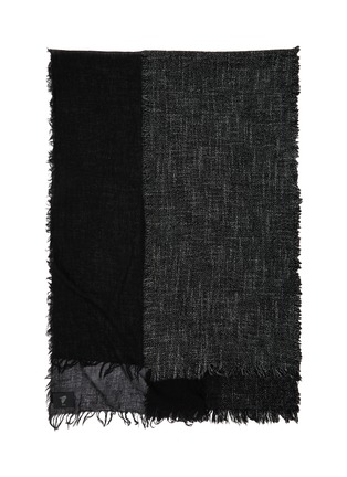 首图 - 点击放大 - DISCORD YOHJI YAMAMOTO ACCESSORIES - Textured Fringed Wool Scarf