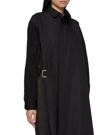  - SACAI - 非对称剪裁连衣裙