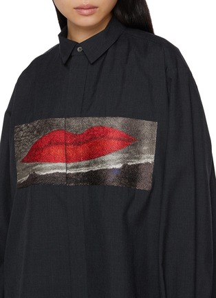  - SACAI - 刺绣饰衬衫