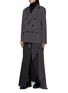 细节 - 点击放大 - SACAI - Deconstructed Self Scarf Double Breasted Blazer