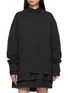 首图 - 点击放大 - SACAI - Layered Hybrid Wool Knit Dress