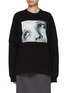 首图 - 点击放大 - SACAI - Tears Miss You Printed Long Sleeve Cotton T-Shirt