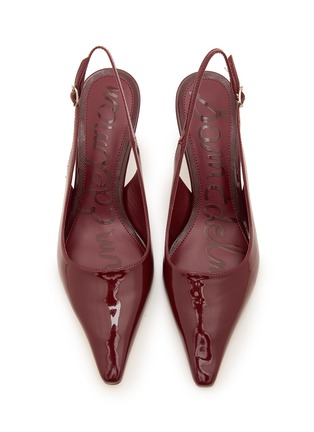 细节 - 点击放大 - SAM EDELMAN - 60 BIANKA 漆皮绕踝高跟鞋