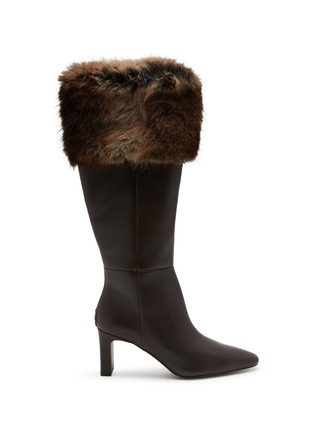 首图 - 点击放大 - SAM EDELMAN - 70 SYLVIA 绒毛拼接高筒靴