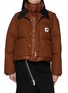 首图 - 点击放大 - SACAI - X CARHARTT WIP 拼接羽绒夹克