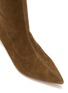 细节 - 点击放大 - PEDDER RED - Sophia 60 Suede Thigh High Boots