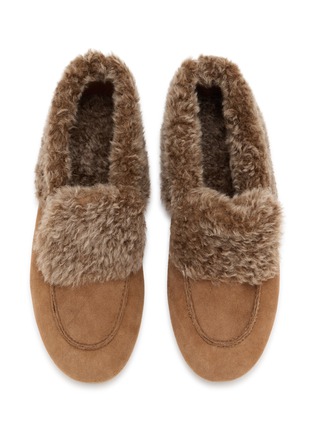 细节 - 点击放大 - PEDDER RED - Turner Suede Shearling Ankle Boots