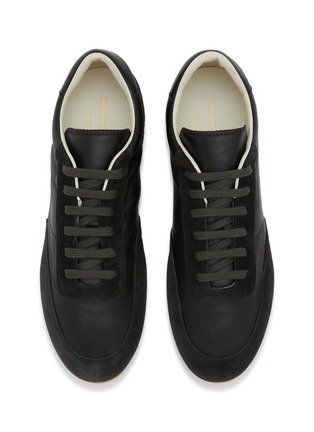 细节 - 点击放大 - COMMON PROJECTS - Minimal Leather Suede Men's Sneakers