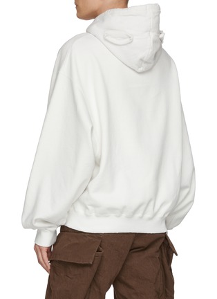 背面 - 点击放大 - DOUBLET - Ghost Villain Magazine Cover Print Cotton Hoodie