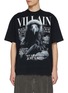 首图 - 点击放大 - DOUBLET - Crow Villain Magazine Cover Print Cotton T-Shirt