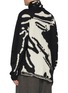 背面 - 点击放大 - DOUBLET - Inkblot Graffiti Jacquard Turtleneck Wool Blend Sweater
