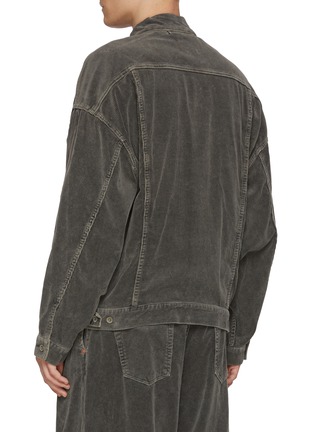 背面 - 点击放大 - DOUBLET - Skeleton Bone Appliqué Cotton Corduroy Jacket