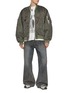 模特儿示范图 - 点击放大 - DOUBLET - Key Chain Charm Embellished Bomber Jacket