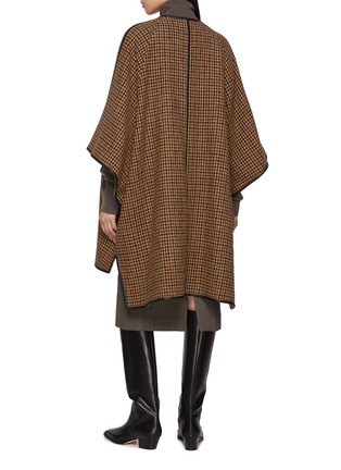 背面 - 点击放大 - MACKINTOSH - Sanquhar Houndstooth Cape