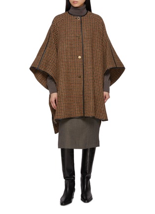 首图 - 点击放大 - MACKINTOSH - Sanquhar Houndstooth Cape