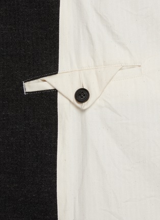  - COMME DES GARÇONS HOMME - Single Breasted Herringbone Blazer