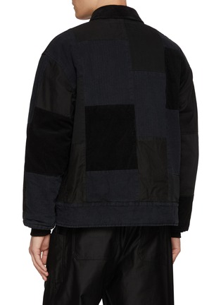 背面 - 点击放大 - COMME DES GARÇONS HOMME - Patchwork Cotton Oxford Jacket