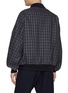 背面 - 点击放大 - COMME DES GARÇONS HOMME - Checkered Zip Up Cotton Jacket