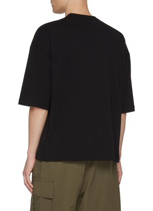 背面 - 点击放大 - COMME DES GARÇONS HOMME - Patchwork Cotton T-Shirt