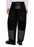 背面 - 点击放大 - COMME DES GARÇONS HOMME - Patchwork Multi Fabric Cotton Pants