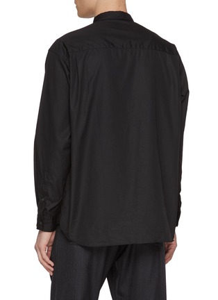 背面 - 点击放大 - COMME DES GARÇONS HOMME - Panelled Cotton Shirt