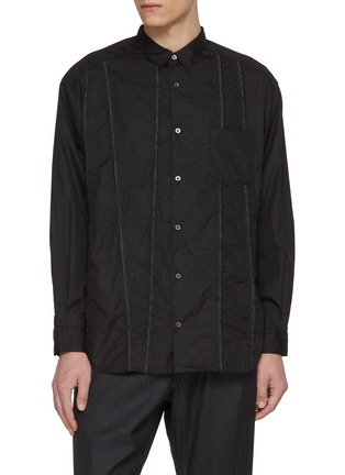 首图 - 点击放大 - COMME DES GARÇONS HOMME - Panelled Cotton Shirt