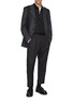 模特儿示范图 - 点击放大 - COMME DES GARÇONS HOMME - Panelled Cotton Shirt