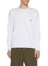 首图 - 点击放大 - COMME DES GARÇONS HOMME - Logo Patch Pocket Long Sleeve Cotton T-Shirt