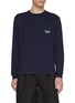 首图 - 点击放大 - COMME DES GARÇONS HOMME - Logo Patch Pocket Long Sleeve Cotton T-Shirt
